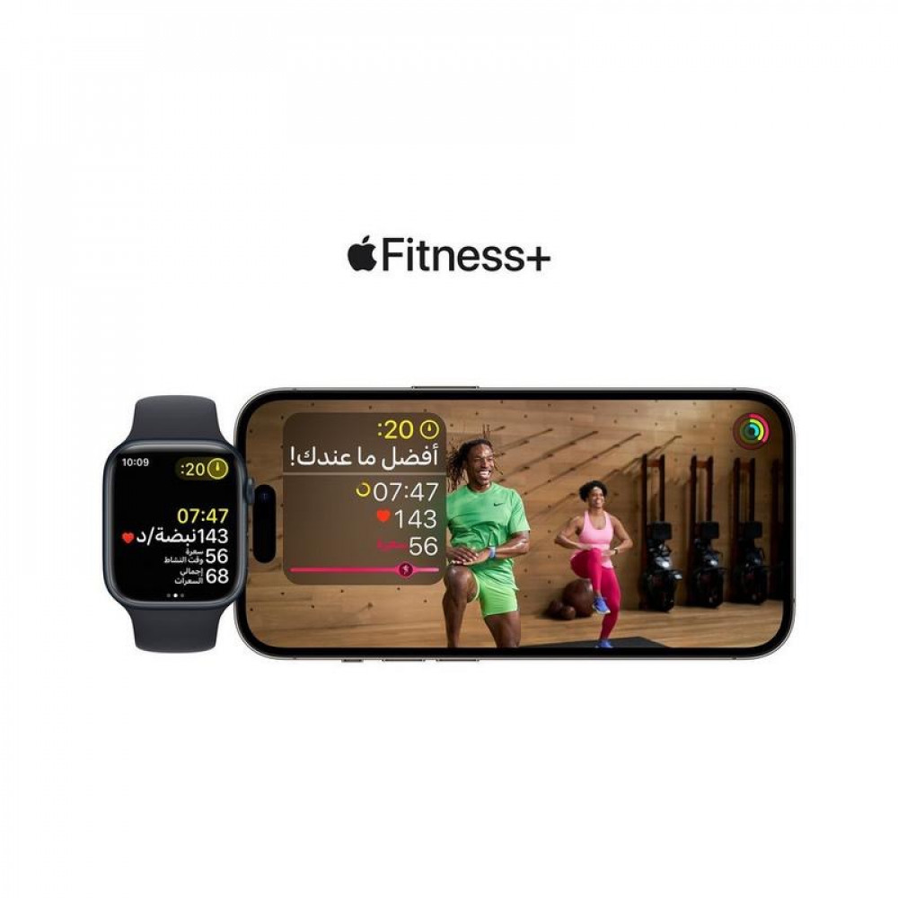 ساعة ابل الاصدار 8 مقاس 45 ملم GPS